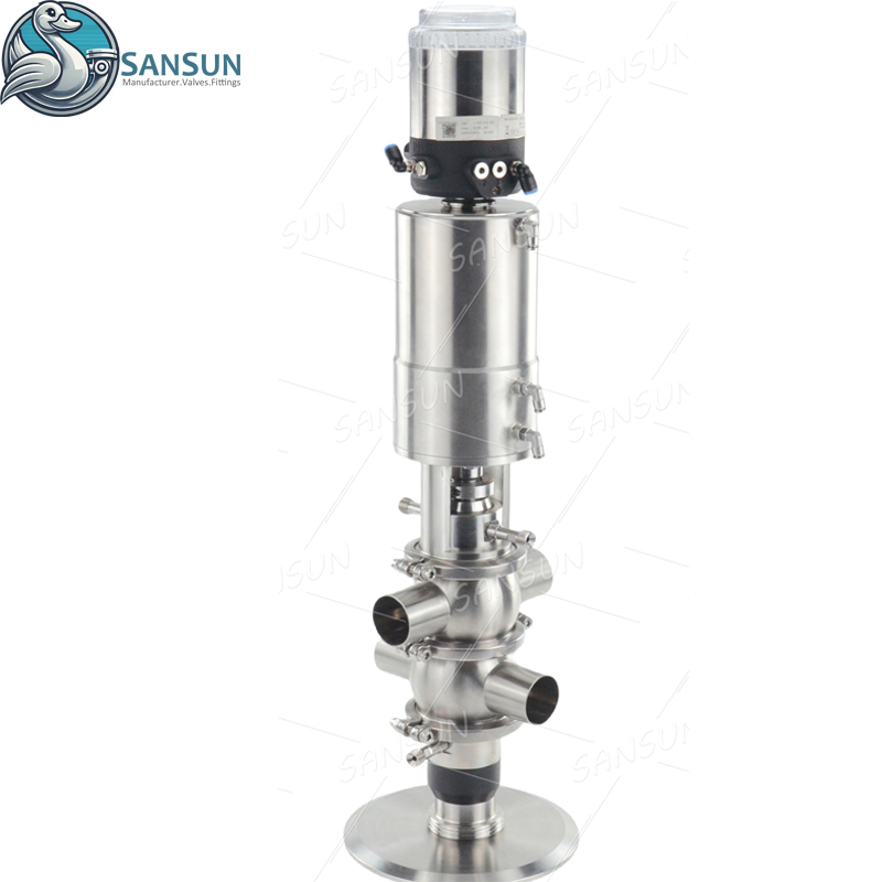 Válvulas exclusivas a prueba de mezclas de doble asiento