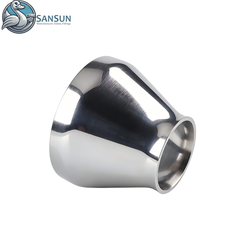 Extremos rectos soldados con autógena del reductor concéntrico del acero inoxidable de las soluciones de refrigeración líquida del centro de datos 316L