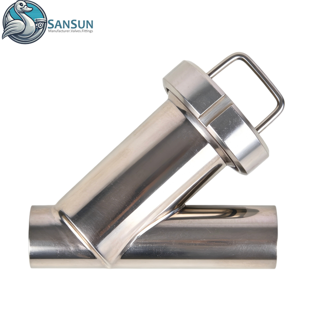 Filtro soldado tipo Y de acero inoxidable 304 de refrigeración líquida del centro de datos