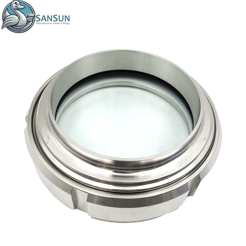 Tipo mirilla de refrigeración líquida de la unión del acero inoxidable de los sistemas 316L del centro de datos