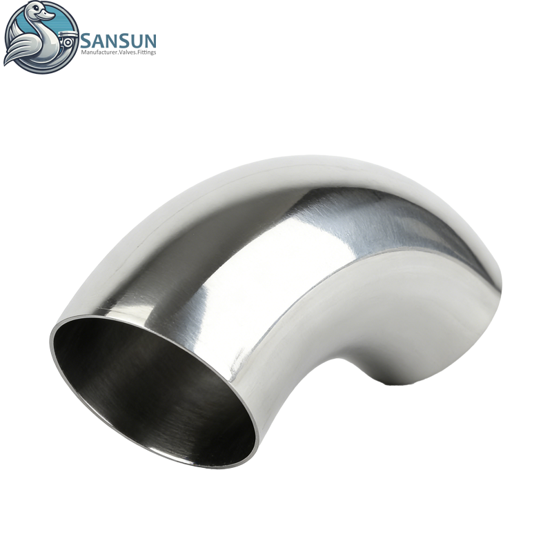 Codo de 90° soldado con autógena 316L de acero inoxidable de refrigeración líquida del centro de datos