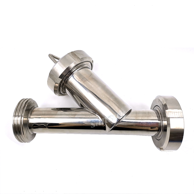 Homebrew higiénico acero inoxidable tipo Y tipo Y con tuerca 