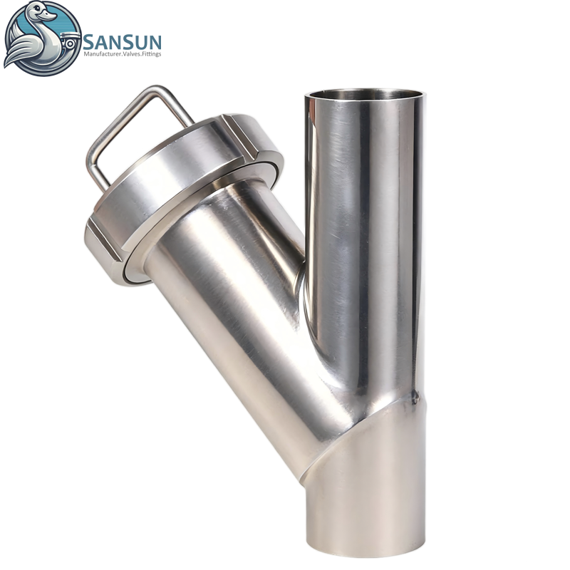 Filtro soldado tipo Y de acero inoxidable 304 de refrigeración líquida del centro de datos