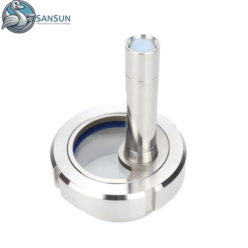 Mirilla de refrigeración líquida del alumbrado del acero inoxidable de las soluciones 316L del centro de datos