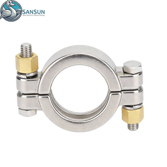  Accesorio de abrazadera triple de alta presión de acero inoxidable 316L para refrigeración líquida de centros de datos