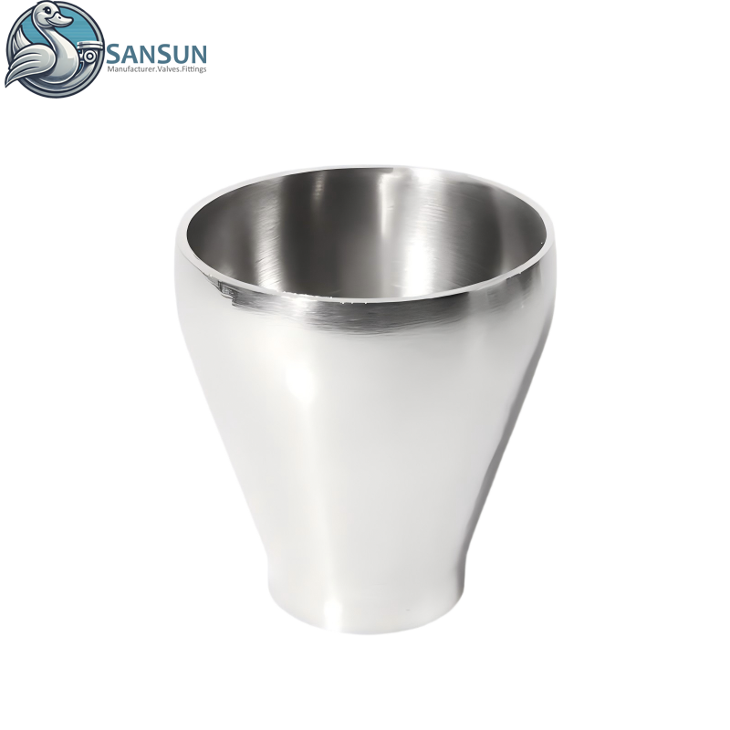 Extremos rectos soldados con autógena del reductor concéntrico del acero inoxidable de las soluciones de refrigeración líquida del centro de datos 316L