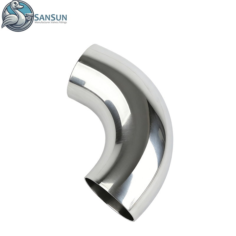 Codo de 90° soldado con autógena 316L de acero inoxidable de refrigeración líquida del centro de datos