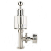 Válvula de bunging de alivio compatible con presión compatible con trébol de 1.5 pulgadas