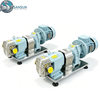Bomba lobular rotativa higiénica de acero inoxidable 316L