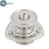 Trampa de vapor sanitaria, abrazadera triple de acero inoxidable 316L