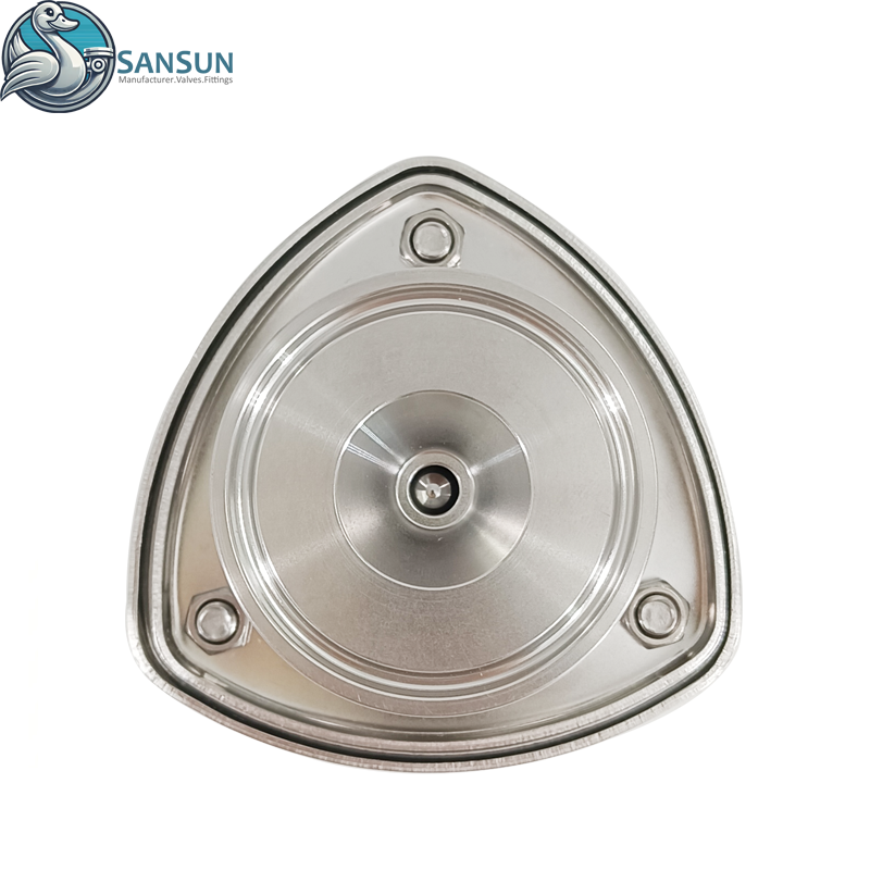 Trampa de vapor sanitaria, abrazadera triple de acero inoxidable 316L