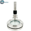 Mirilla con bridas de acero inoxidable 316L con luz recargable integrada